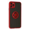 Newface iPhone 11 Pro Kılıf Montreal Yüzüklü Silikon Kapak