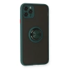 Newface iPhone 11 Pro Kılıf Montreal Yüzüklü Silikon Kapak