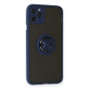 Newface iPhone 11 Pro Kılıf Montreal Yüzüklü Silikon Kapak