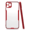Newface iPhone 11 Pro Kılıf Platin Silikon - Kırmızı