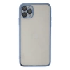 Newface iPhone 11 Pro Kılıf Razer Lensli Silikon - Açık Mavi