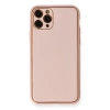 Newface iPhone 11 Pro Max Kılıf Coco Deri Silikon Kapak