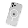 Newface iPhone 11 Pro Max Kılıf Magneticsafe Şeffaf Silikon - Şeffaf