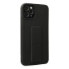 Newface iPhone 11 Pro Max Kılıf Mega Standlı Silikon - Siyah