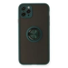 Newface iPhone 11 Pro Max Kılıf Montreal Yüzüklü Silikon Kapak