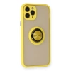 Newface iPhone 11 Pro Max Kılıf Montreal Yüzüklü Silikon Kapak