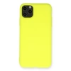 Newface iPhone 11 Pro Max Kılıf Nano içi Kadife Silikon