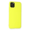 Newface iPhone 11 Pro Max Kılıf Nano içi Kadife Silikon