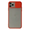 Newface iPhone 11 Pro Max Kılıf Palm Buzlu Kamera Sürgülü Silikon