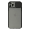 Newface iPhone 11 Pro Max Kılıf Palm Buzlu Kamera Sürgülü Silikon