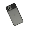 Newface iPhone 11 Pro Max Kılıf Palm Buzlu Kamera Sürgülü Silikon