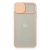 Newface iPhone 11 Pro Max Kılıf Palm Buzlu Kamera Sürgülü Silikon