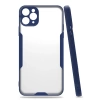 Newface iPhone 11 Pro Max Kılıf Platin Silikon - Lacivert