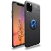 Newface iPhone 11 Pro Max Kılıf Range Yüzüklü Silikon