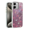 Newface iPhone 12 Kılıf Blade Aynalı Desenli Kapak