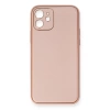 Newface iPhone 12 Kılıf Coco Deri Silikon Kapak