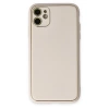 Newface iPhone 12 Kılıf Coco Deri Silikon Kapak