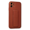 Newface iPhone 12 Kılıf Coco Deri Standlı Kapak