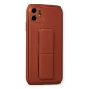 Newface iPhone 12 Kılıf Coco Deri Standlı Kapak