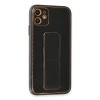 Newface iPhone 12 Kılıf Coco Karbon Standlı Kapak