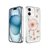 Newface iPhone 12 Kılıf Daisy Simli Magsafe Kapak