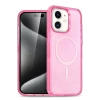 Newface iPhone 12 Kılıf Glow Magsafe Kapak - Pembe