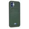 Newface iPhone 12 Kılıf Kelvin Kartvizitli Silikon