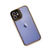 Newface iPhone 12 Kılıf Liva Lens Silikon - Siyah