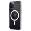 iPhone 12 Kılıf Magneticsafe Şeffaf Silikon - Şeffaf