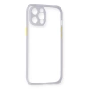Newface iPhone 12 Kılıf Miami Şeffaf Silikon
