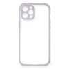 Newface iPhone 12 Kılıf Miami Şeffaf Silikon