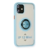 Newface iPhone 12 Kılıf Montreal Yüzüklü Silikon Kapak