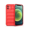 Newface iPhone 12 Kılıf Optimum Silikon - Kırmızı