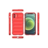 Newface iPhone 12 Kılıf Optimum Silikon - Kırmızı