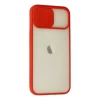 Newface iPhone 12 Kılıf Palm Buzlu Kamera Sürgülü Silikon