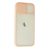 Newface iPhone 12 Kılıf Palm Buzlu Kamera Sürgülü Silikon