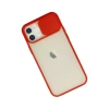 Newface iPhone 12 Kılıf Palm Buzlu Kamera Sürgülü Silikon