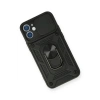 Newface iPhone 12 Kılıf Pars Lens Yüzüklü Silikon