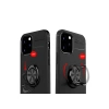 Newface iPhone 12 Kılıf Range Yüzüklü Silikon