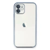 iPhone 12 Kılıf Razer Lensli Silikon - Açık Mavi