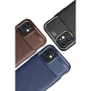 Newface iPhone 12 Mini Kılıf Auto Focus Karbon Kapak