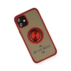 Newface iPhone 12 Mini Kılıf Montreal Yüzüklü Silikon Kapak