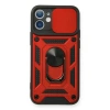 Newface iPhone 12 Mini Kılıf Pars Lens Yüzüklü Silikon