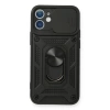 Newface iPhone 12 Mini Kılıf Pars Lens Yüzüklü Silikon