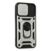 Newface iPhone 12 Mini Kılıf Pars Lens Yüzüklü Silikon