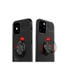 Newface iPhone 12 Mini Kılıf Range Yüzüklü Silikon