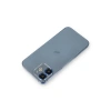 Newface iPhone 12 Mini Metal Kamera Lens Koruma Cam - Mavi