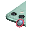 Newface iPhone 12 Mini Raze Metal Kamera Lens - Kırmızı