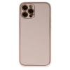 Newface iPhone 12 Pro Kılıf Coco Deri Silikon Kapak
