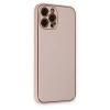 Newface iPhone 12 Pro Kılıf Coco Deri Silikon Kapak